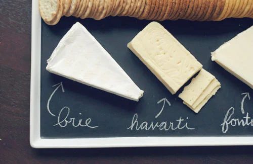 chalkboard serving platter, Wit and Whistle