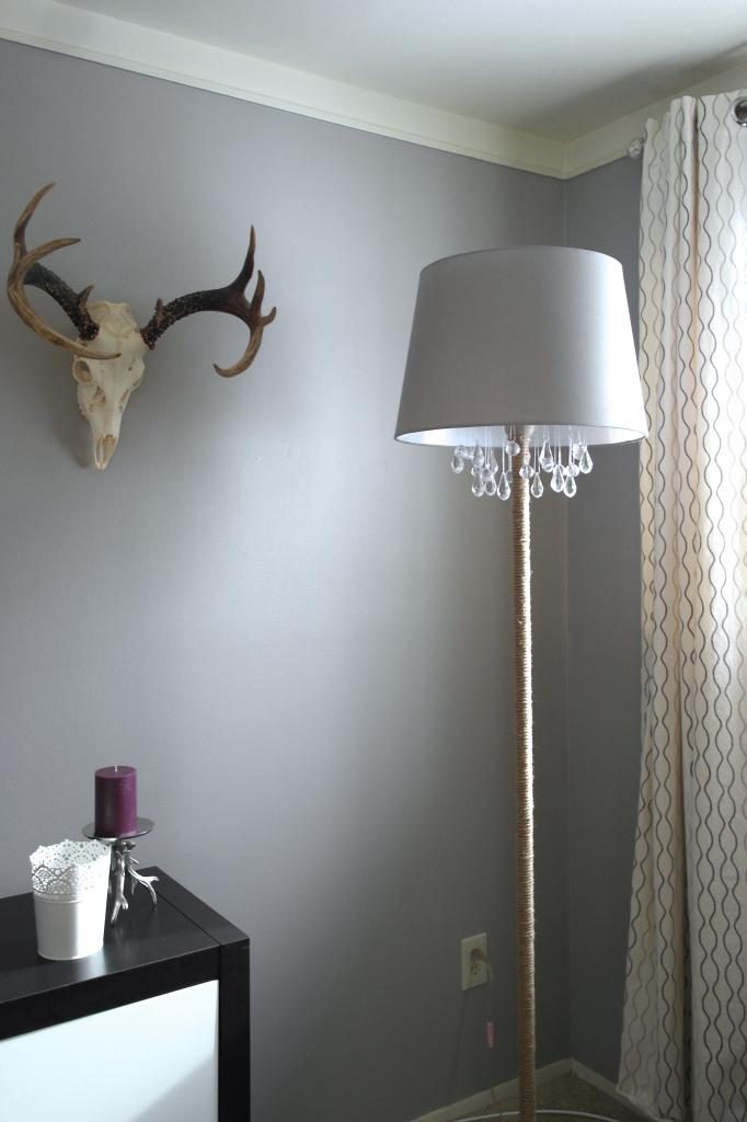 finished chandelier floor lamp, Sypsie Designs featured on Bekob