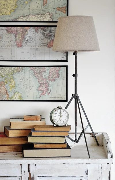 tripod lamp from music stand, featured on Bekob