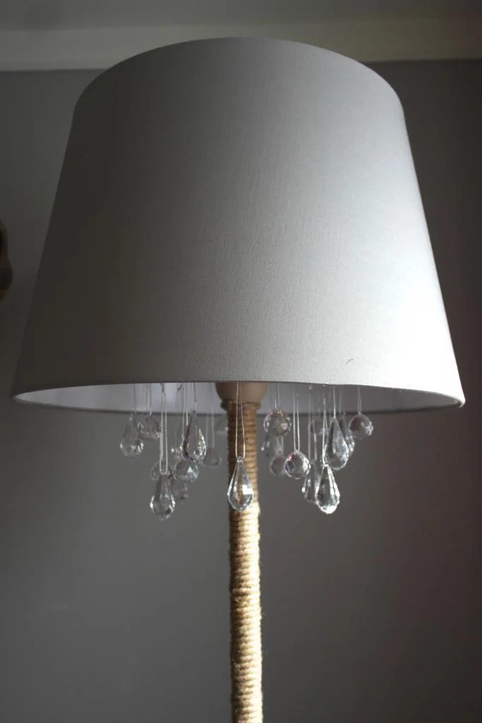 handmade chandelier lamp, Sypsie Designs featured on Bekob