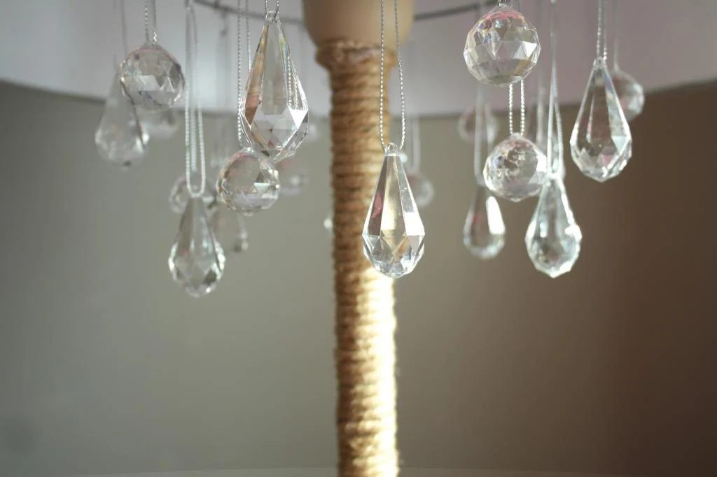 chandelier lamp handmade walkthrough, Sypsie Designs featured on Bekob