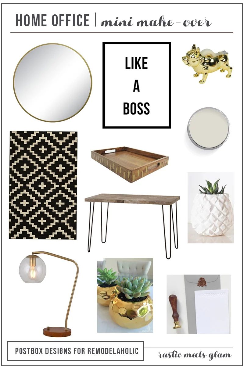 Postbox Designs Home Office Mood Board by Postbox Designs