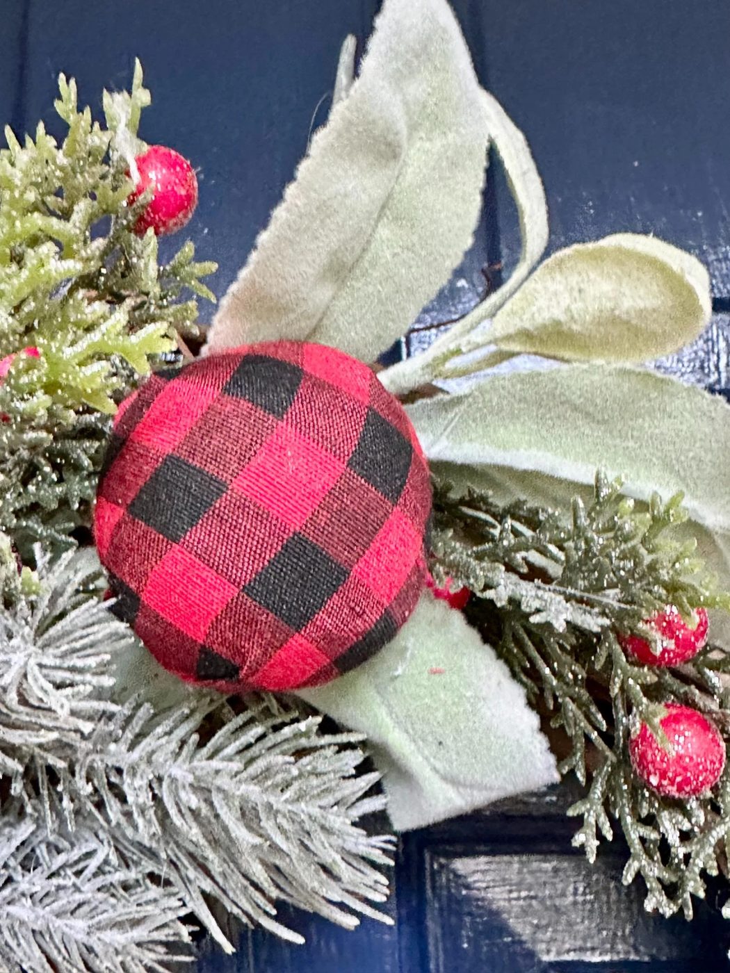 straightforward Farmhouse Christmas Wreath Handmade From Dollar Tree, Bekob (32)