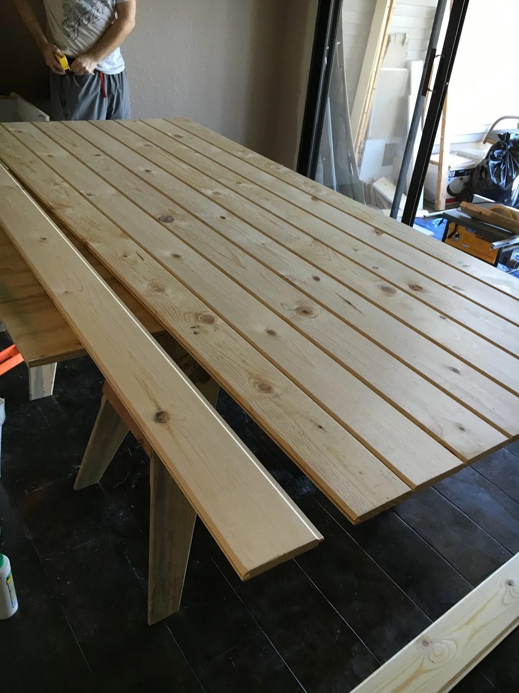 walkthrough-for-building-the-cheapest-and-easiest-sliding-barn-door-tongue-and-groove-lumber-over-inspired-featured-on-Bekob