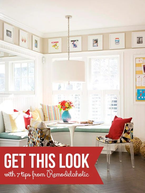 Get This Look - Corner Banquette Art Gallery