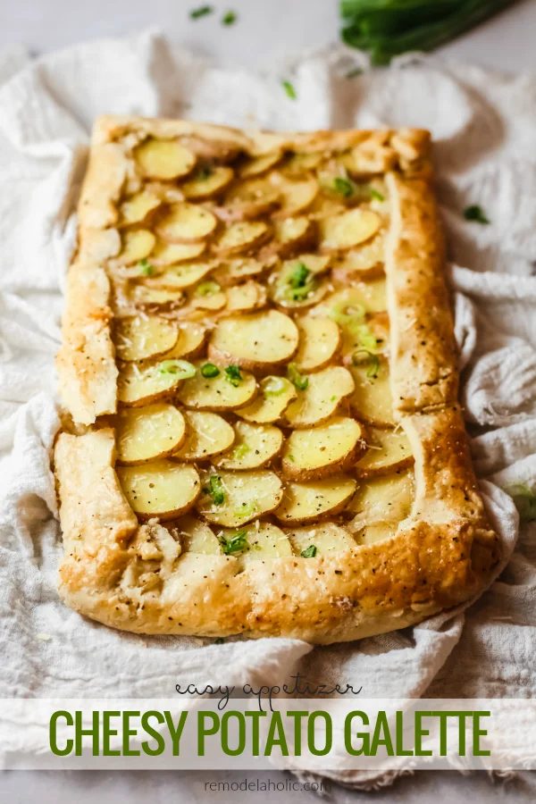 Cheesy Potato Galette, Dinner Party straightforward Appetizer Recipe #Bekob