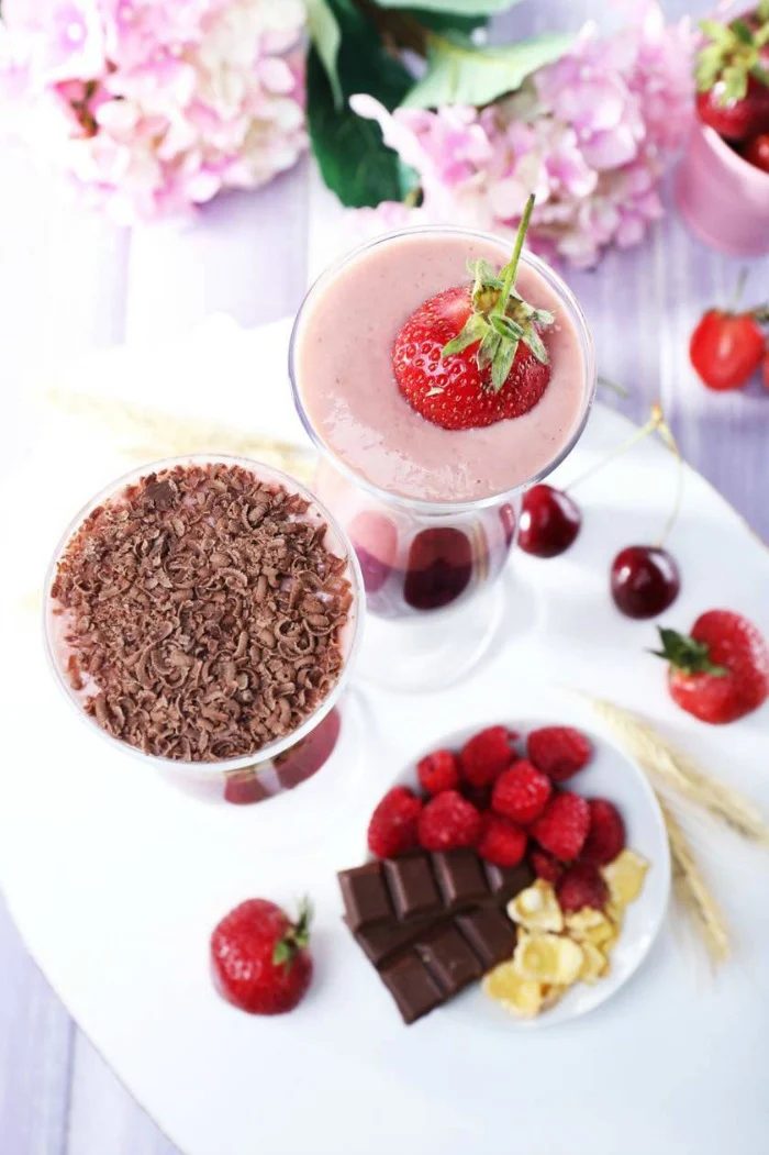 Cherry Chocolate Shake