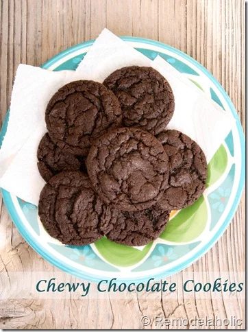 Chewy Chocolate cookies 1