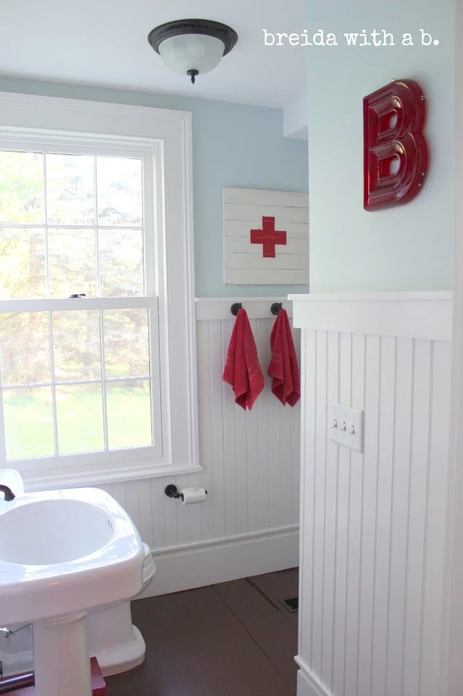 farmhouse bathroom renovation, Breida with a B