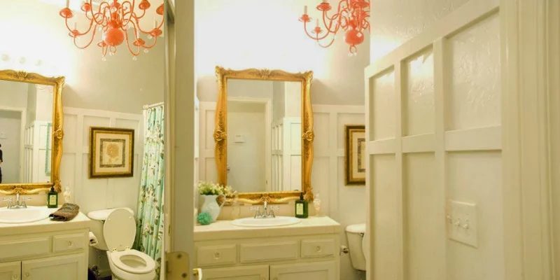 Chic modest-cost Bathroom Makeover for Under $100