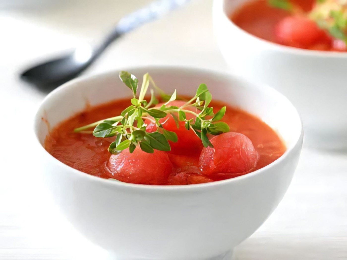 2a Foodieaholic Chilled Tomato Watermelon Basil Soup Pritikin 072308