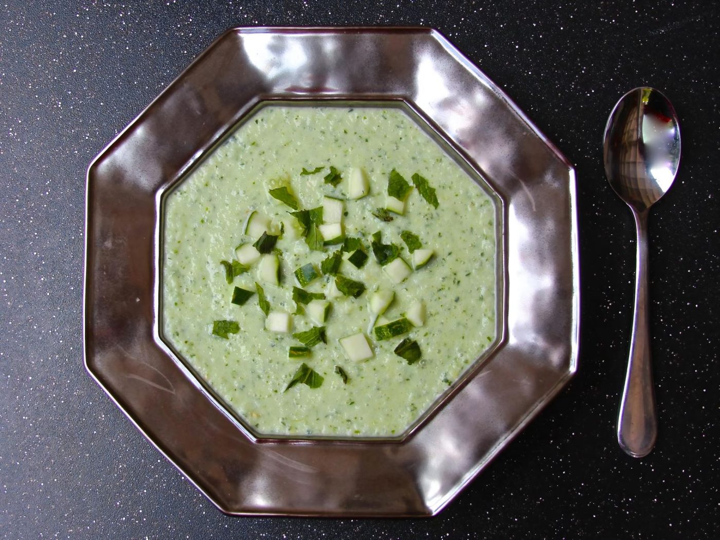 9a Foodieaholic Cucumber Mint Soup Chef Work 072214