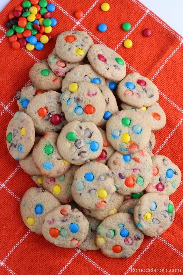 How To Make Soft Chewy M&M Cookies From Scratch, Recipe At Bekob