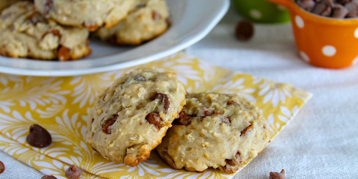 Chocolate Chip Oatmeal Banana Cookies Recipe