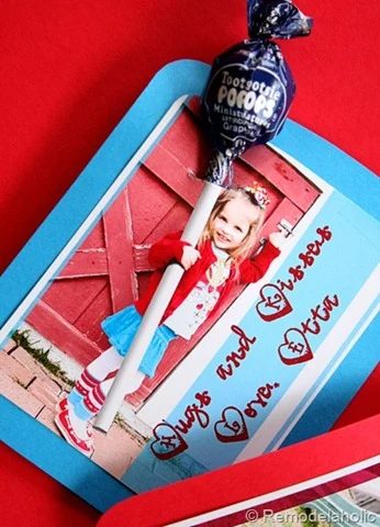 Large Lillipop Photograph Valentine
