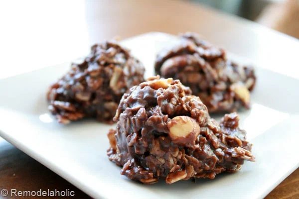 Chocolate Peanut Butter No Bake Cookies Recipe