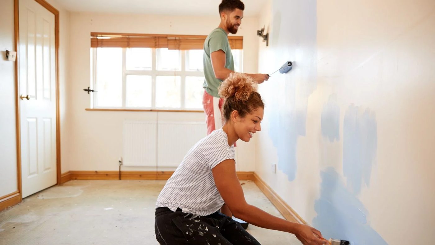 Couple Painting
