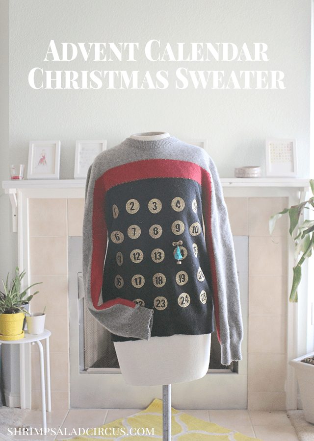 Advent Calendar Christmas Sweater Header