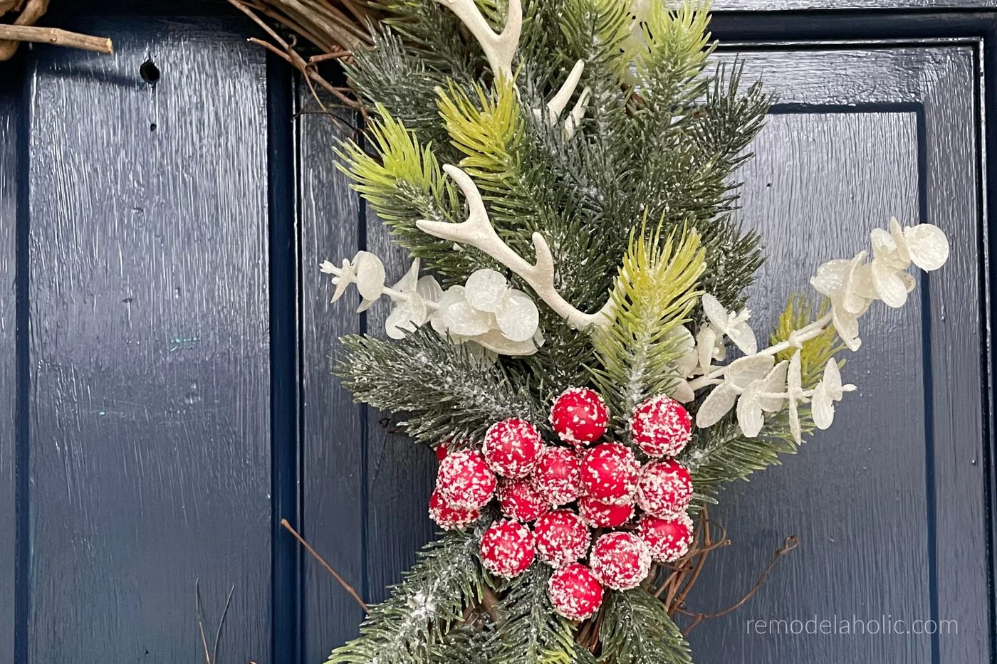 direct Handmade Dollar Tree Christmas Wreath walkthrough, Bekob