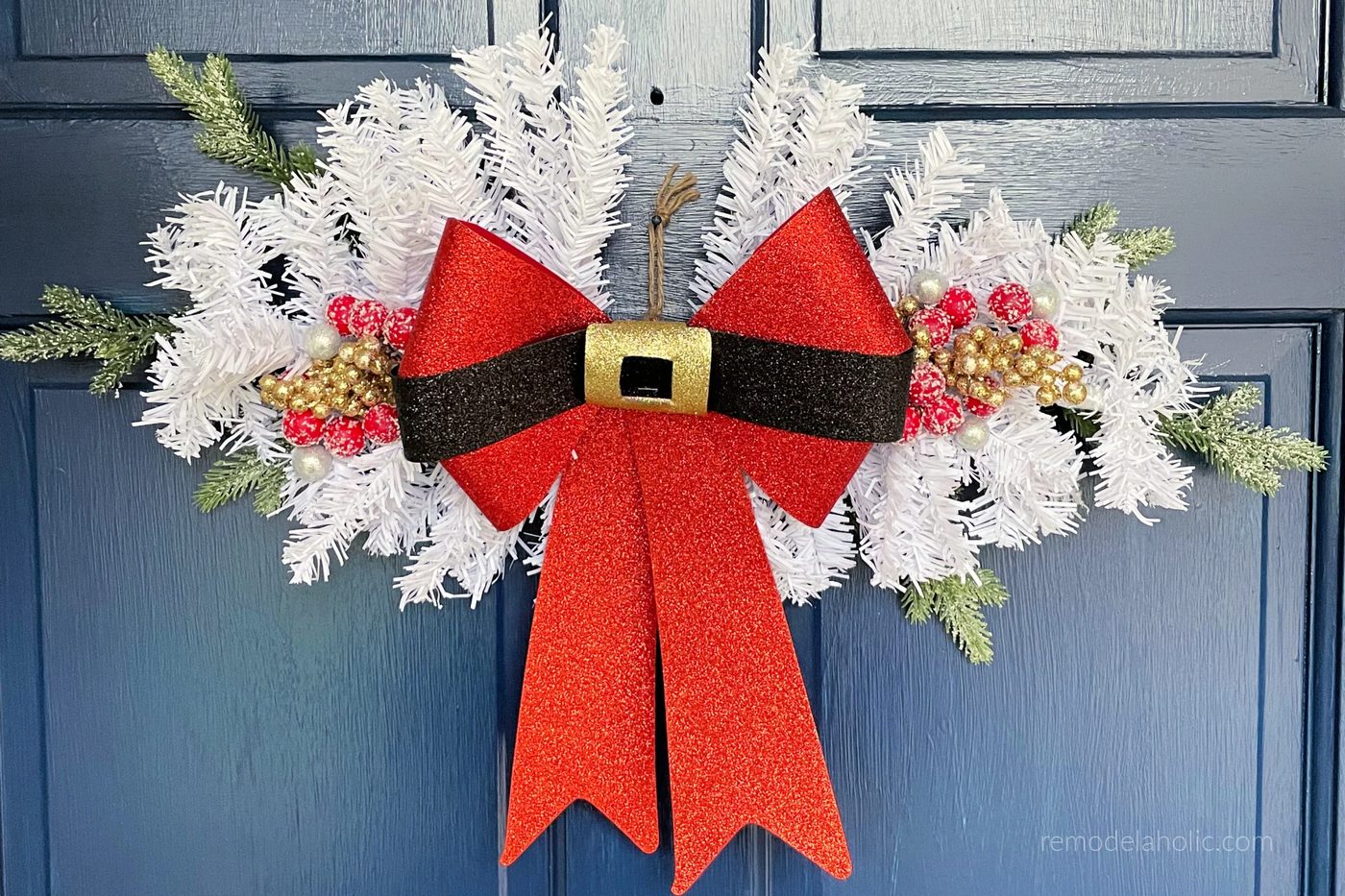 clearly direct Dollar Tree Handmade Christmas Swag in 5 straightforward Steps
