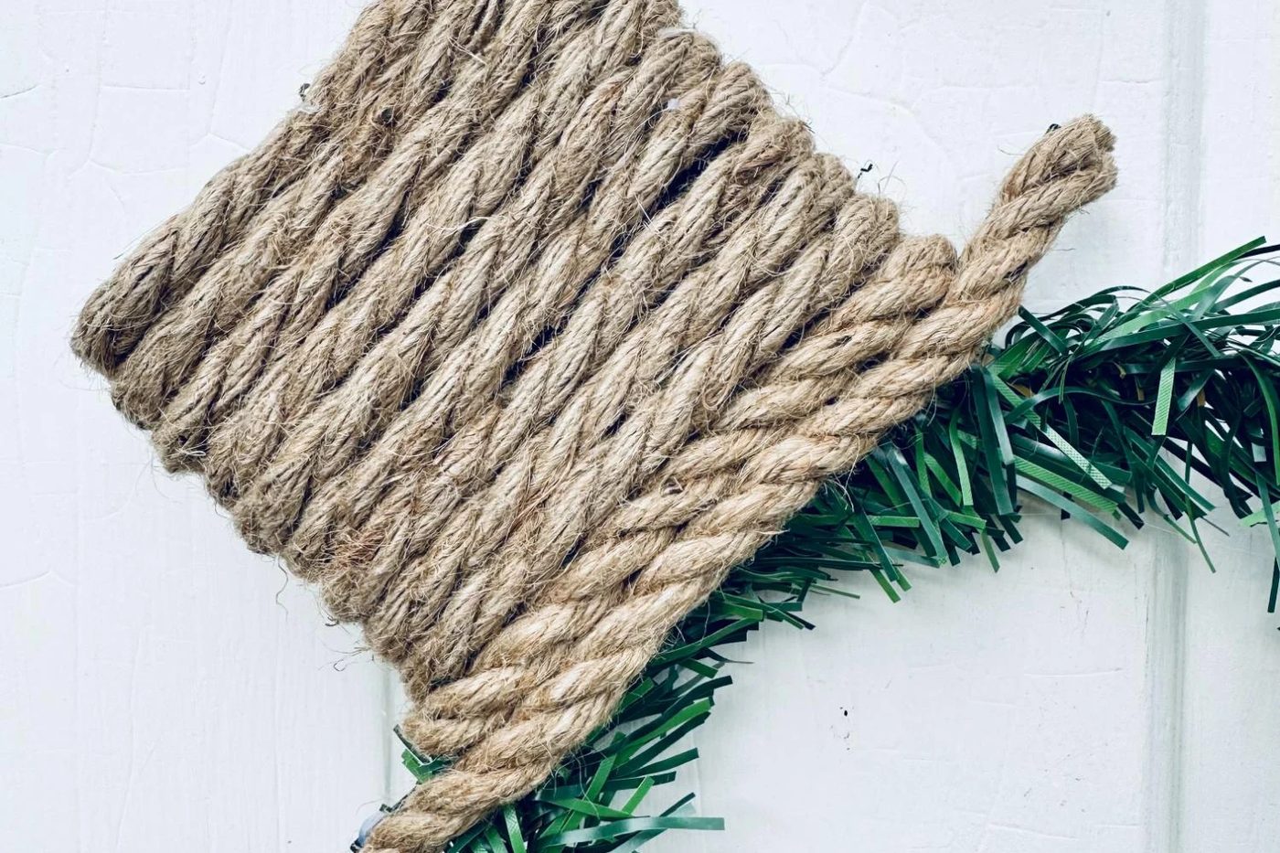 straightforward $6 Dollar Tree Snowman Wreath for a Rustic Christmas