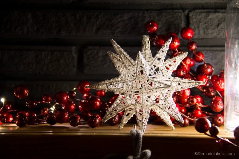 Looking to decorate your mantel for Christmas, but aren't sure where to start? Try these tips for creating a whimsical and rustic Christmas Mantel featured on Bekob.com