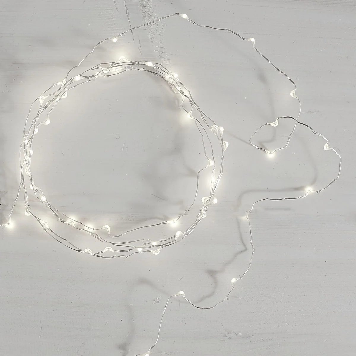 Pure White LED Glimmer Strings®