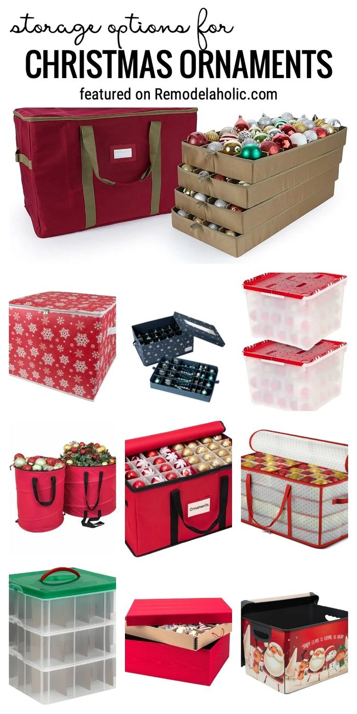 Find The well fitted Option For Christmas Ornament Storage Featured On Bekob.com