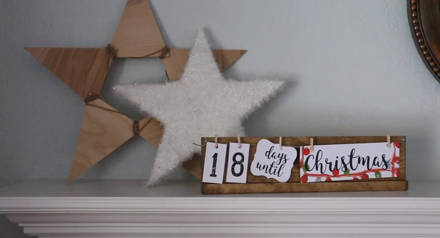 Holiday Countdown Board 04 Christmas