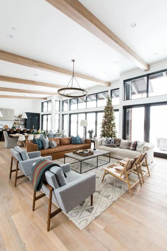 1 Room Styled 3 Ways: Modern Living Room by Postbox Designs Interior E-Design