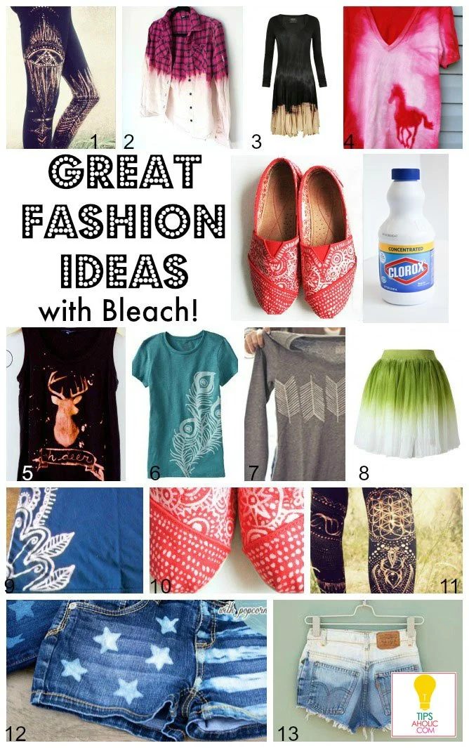 Great Fashion options to try with Bleach @tipsaholic 1small