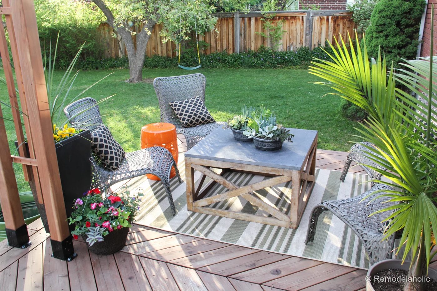 Our Deck Clean Up!