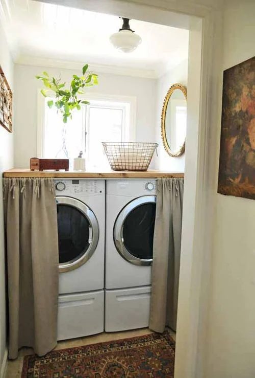 hidden washing machine without having to build it in featured on Bekob.com