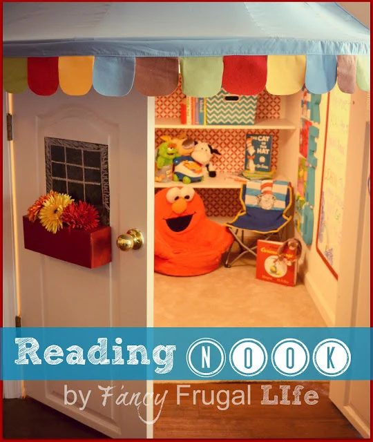 Reading Nook Fancy Frugal Life