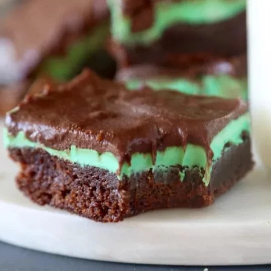 Mint Chocolate Brownies