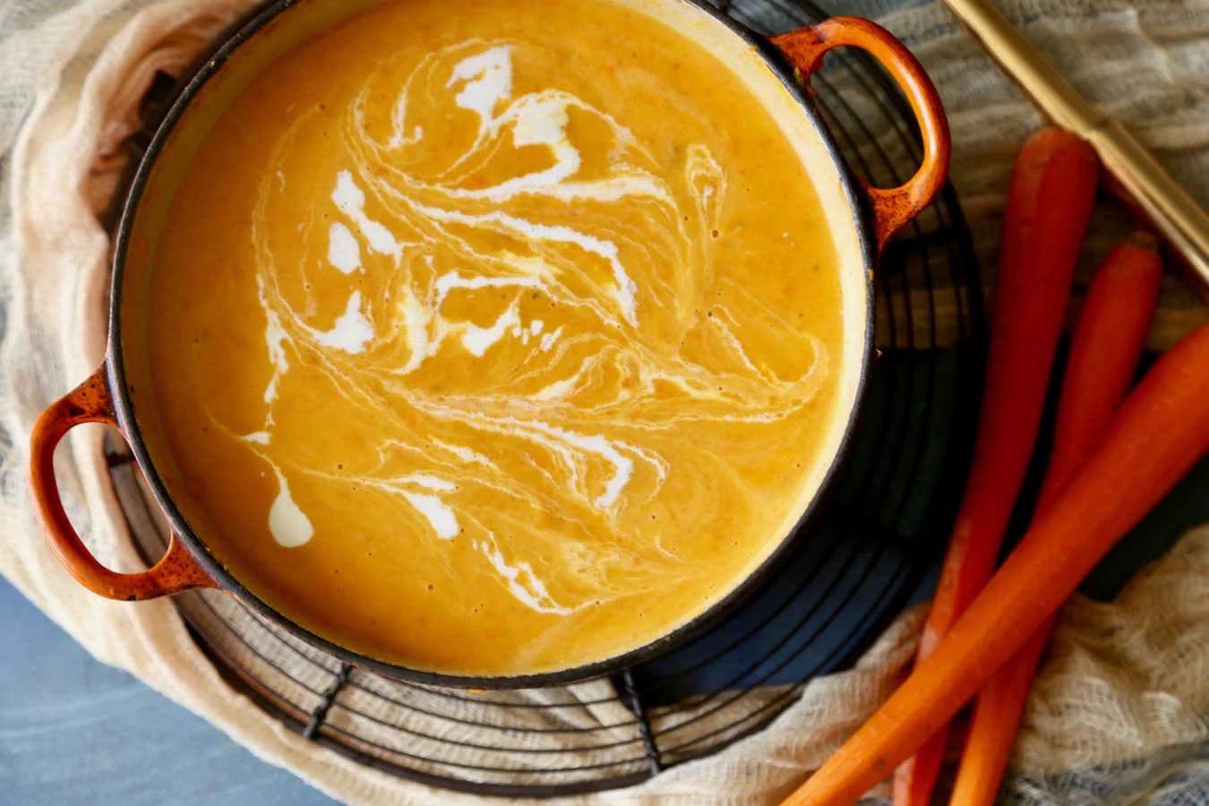 Coconut Curry Carrot Soup