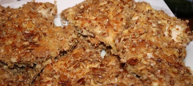 Coconut Pecan Chicken Paillard