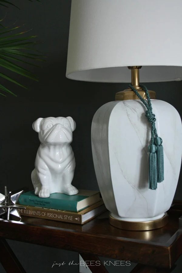Faux-Marble-Lamp