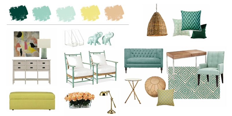 Color Crush ~ Decorating with Mint Green