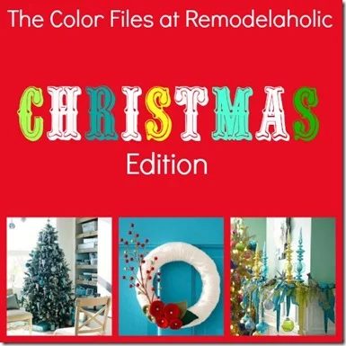 Color Christmas Pin Collage