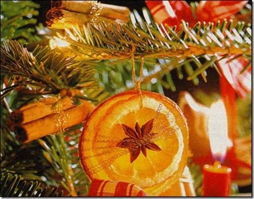 canadian country woman orange ornament