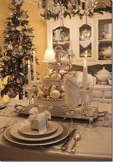 style estate white tablescape