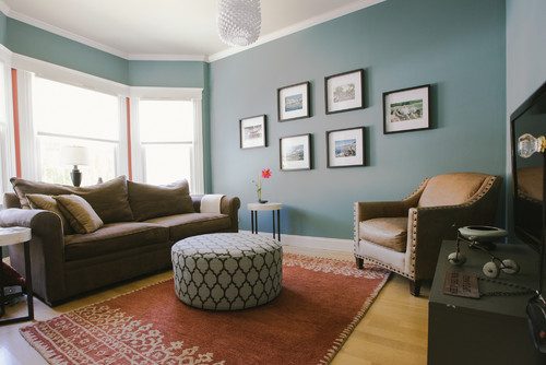 Wall color is Aegean Teal from Benjamin Moore. Color Spotlight on Bekob Image via Nanette Wong