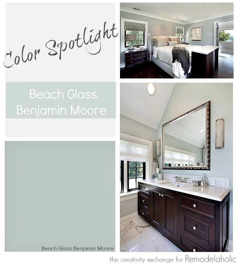 Beach Glass from Benjamin Moore is one of the most versatile transitional paint colors. Color Spotlight on Bekob