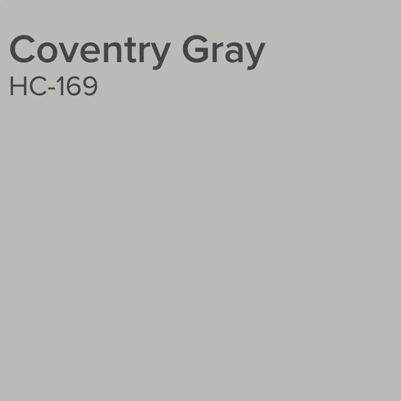 Benjamin Moore Coventry Gray. Color Spotlight