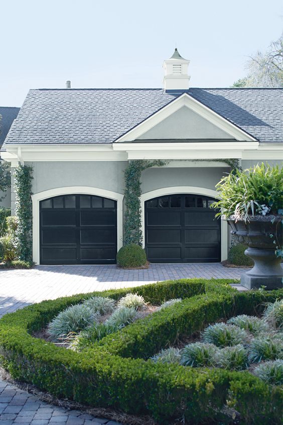 Benjamin Moore Coventry Gray Home Exterior
