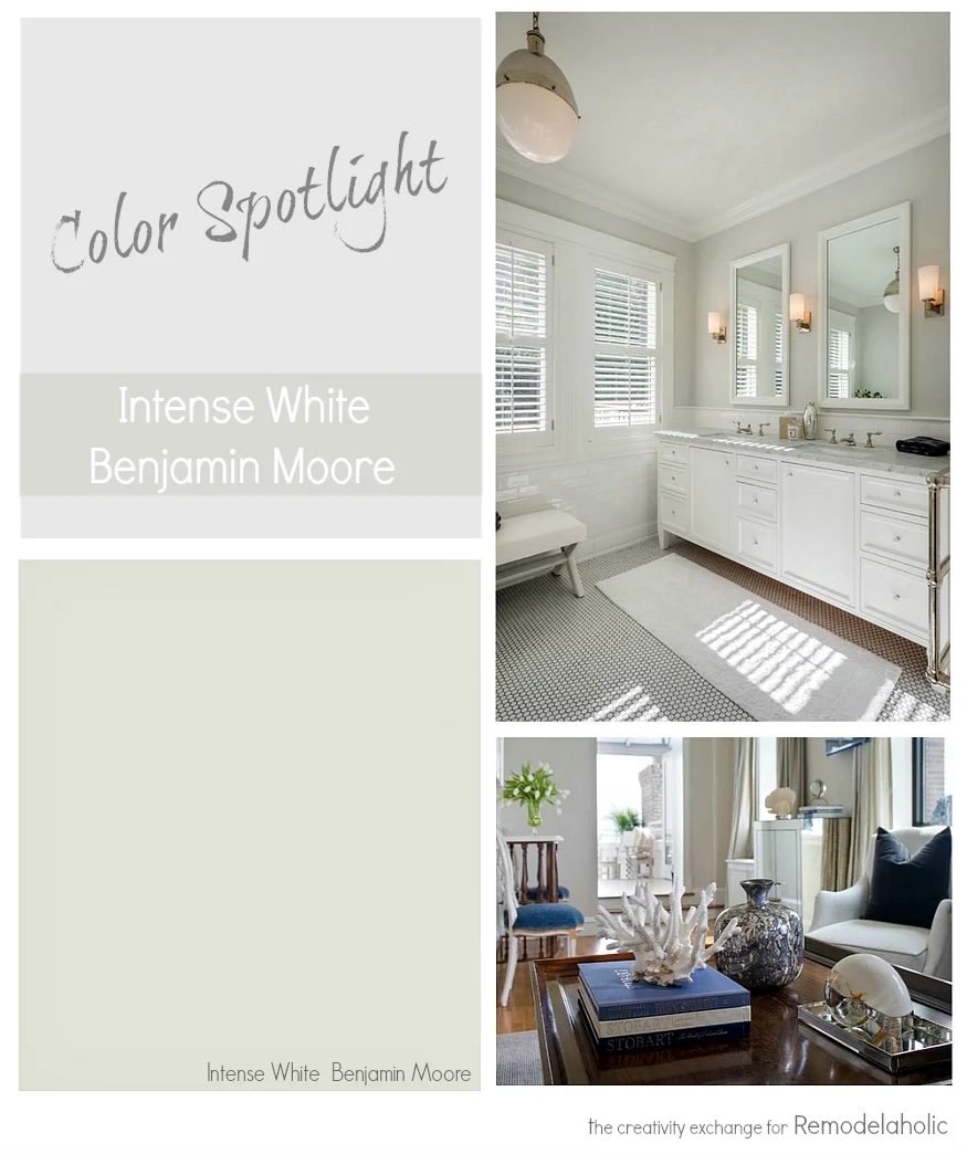 Intense White by Benjamin Moore. Color Spotlight on Bekob