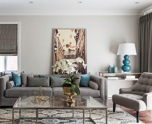 Wall color is Pale Oak Benjamin Moore. Color Spotlight on Bekob