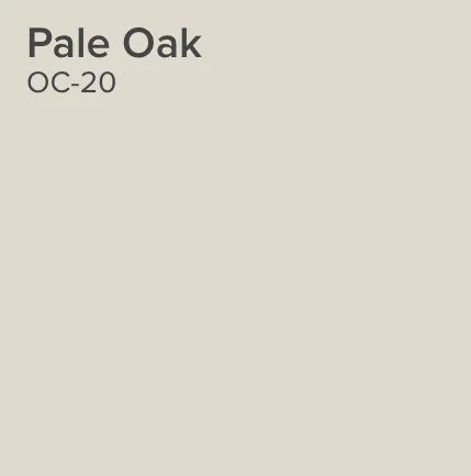 Pale Oak by Benjamin Moore. Color Spotlight on Bekob