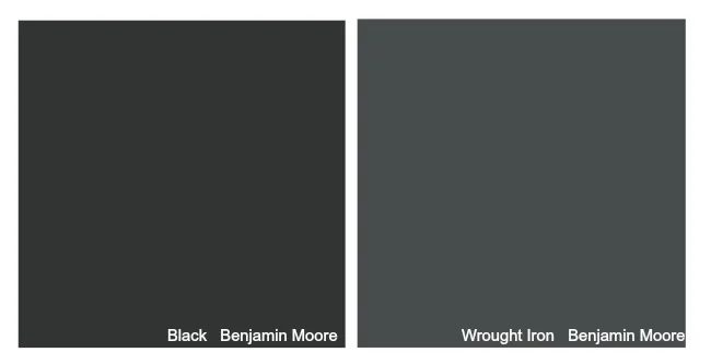 Color Spotlight Wrought Iron Benjamin Moore. Bekob